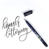 Tombow Fudenosuke - Lápiz de Caligrafía Punta Dura, Negro