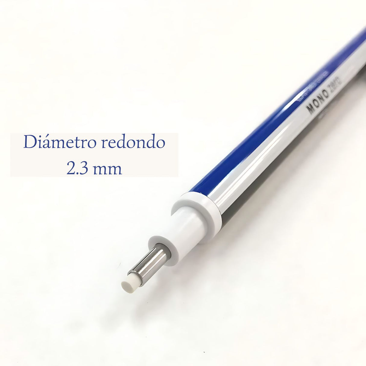 Tombow - Goma Mono Zero White & Blue