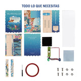 Tonecheer Book Nook - Separador de Libros The Little Mermaid