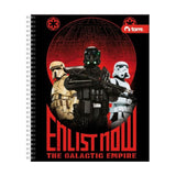 Torre - Cuaderno Universitario Clásico Star Wars 7 mm 100 h