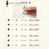 Uni-ball One 3 - Bolígrafo Tinta Gel 0,38 mm Gift Version Lamp White