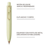 Uni-ball One P - Bolígrafo Tinta Gel 0,38 mm Rose Gold Edition La France