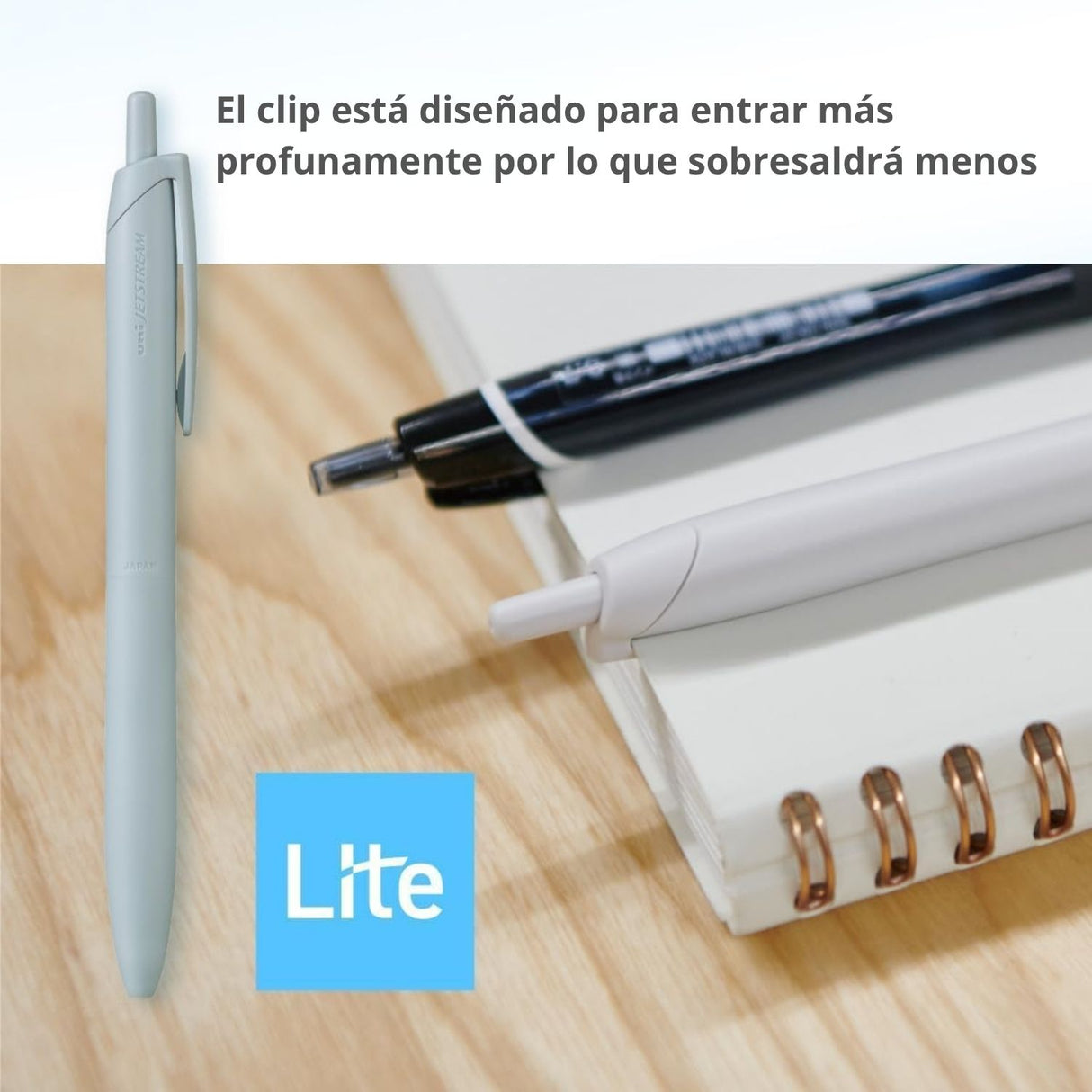 Uni Jetstream - Bolígrafo Lite Touch Ink 0.5 mm