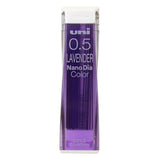 Uni Nano Dia Color - Pack 20 Minas de Colores 0,5 mm