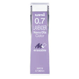 Uni Nano Dia Color - Pack 20 Minas de Colores 0,7 mm