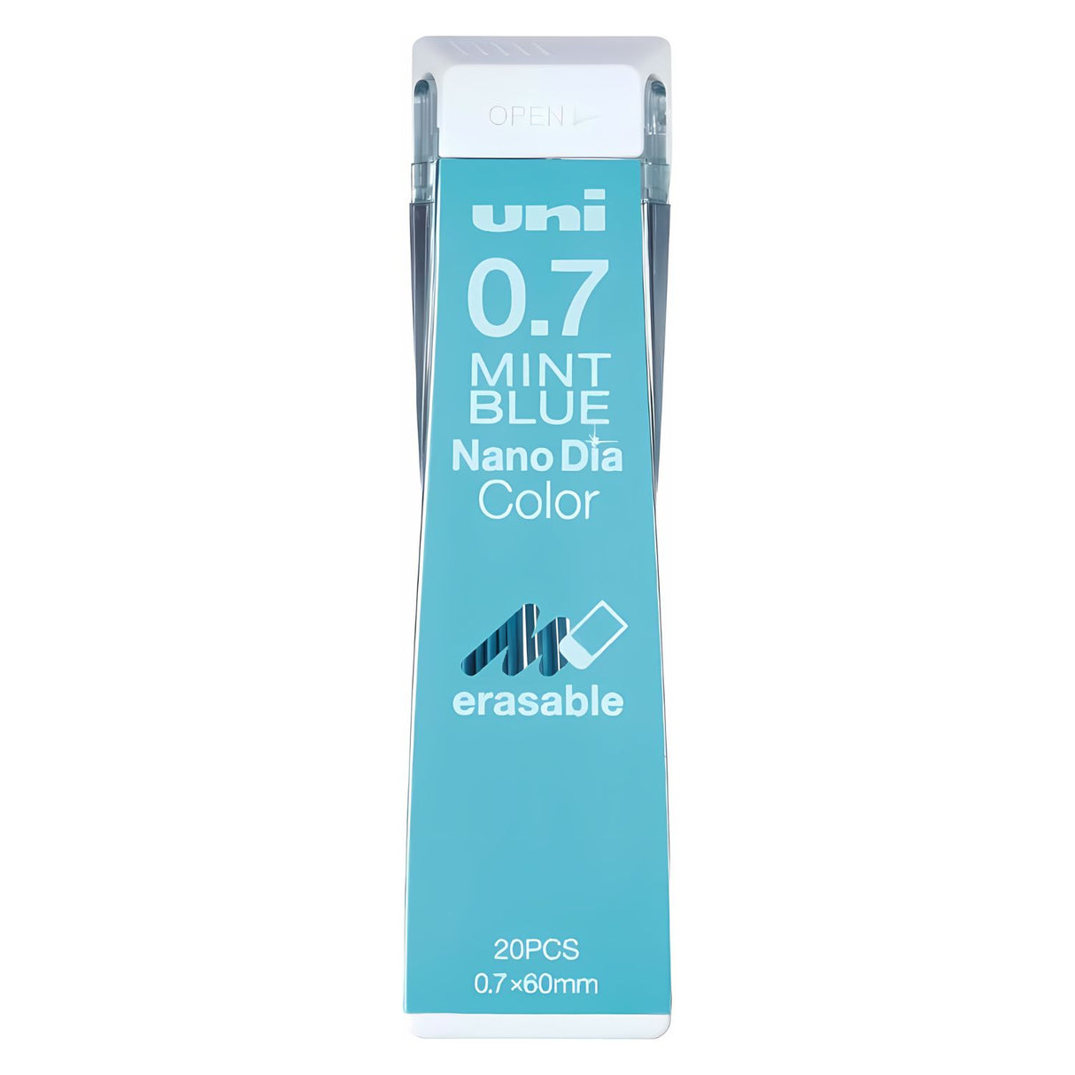 Uni Nano Dia Color - Pack 20 Minas de Colores 0,7 mm