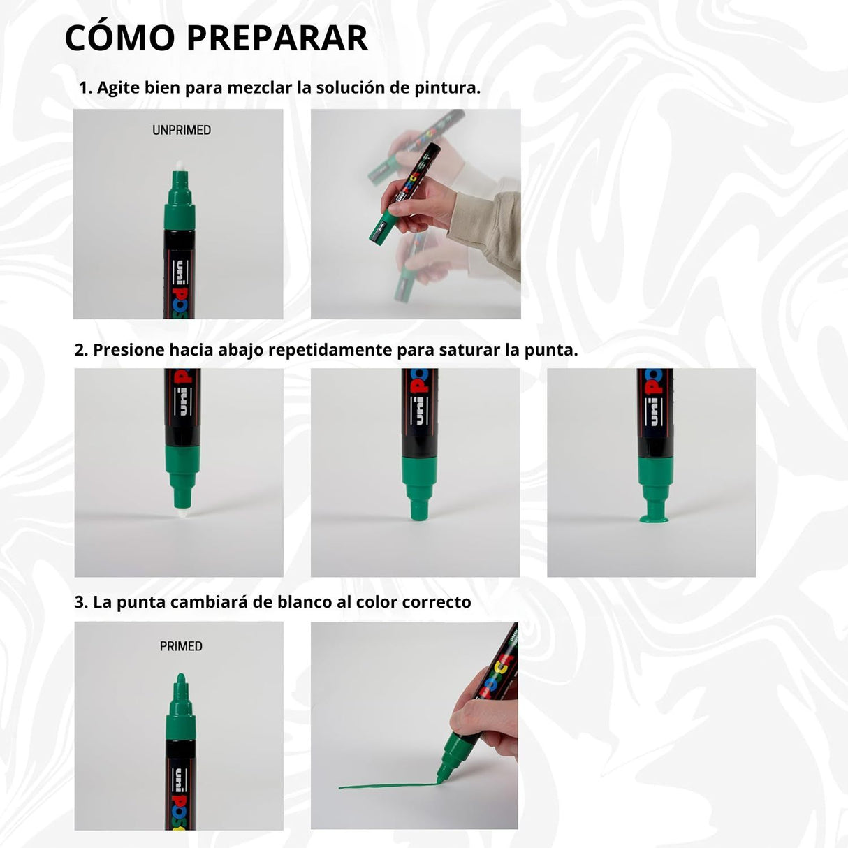 Uni Posca PC-1M - Marcador Extra Finos Clásico (Japonés)