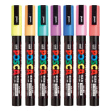 Uni Posca PC-3M Pastel - Set 7 Marcadores Finos