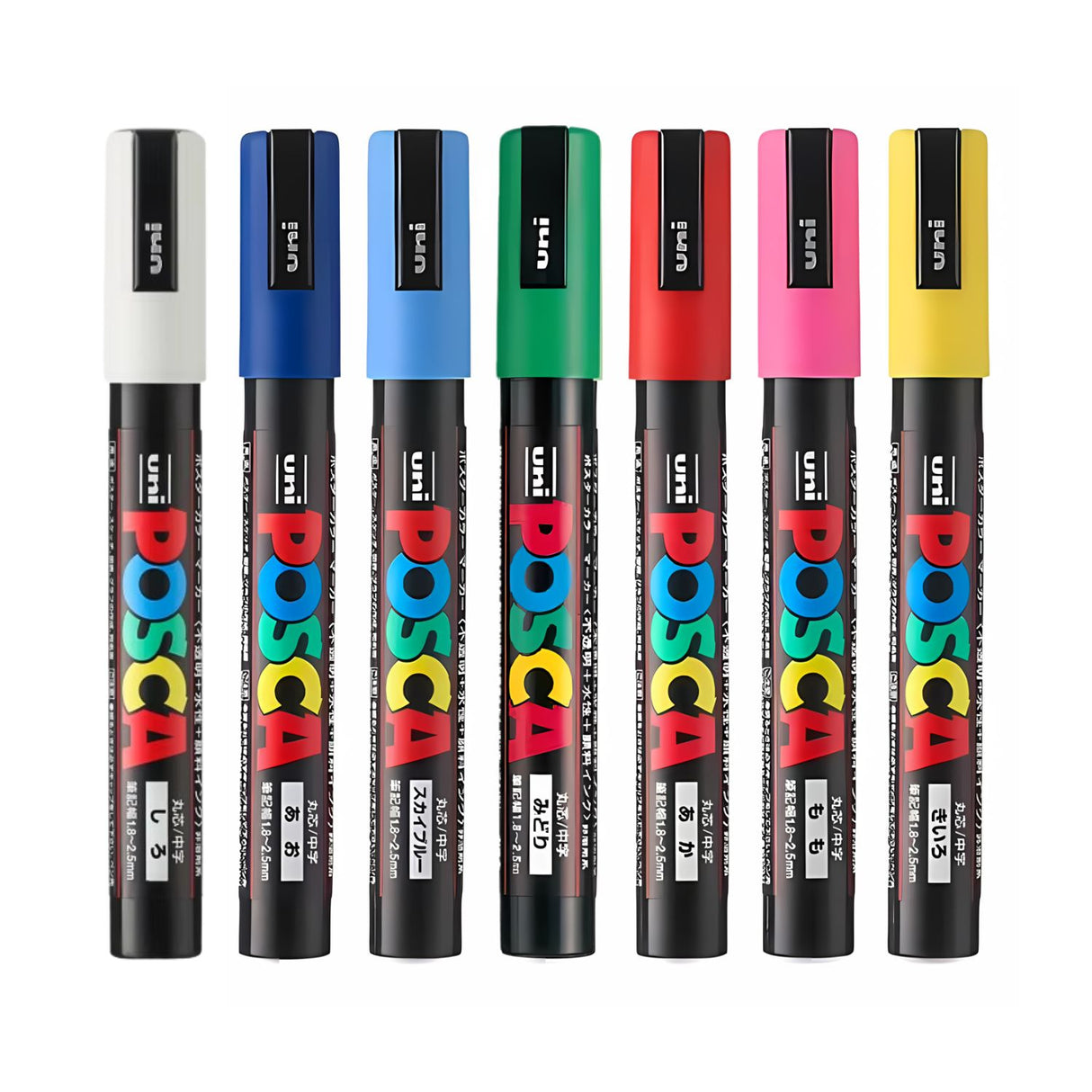 Uni Posca PC-5M - Set 8 Marcadores Medios
