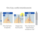 Uni Shift - Portaminas Pipe Lock Retráctil