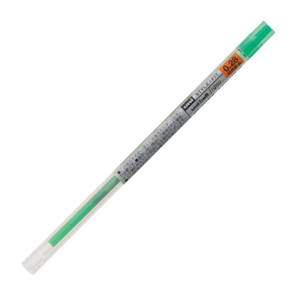 Uni Style Fit - Repuesto de Bolígrafo Gel Punta 0,28 mm