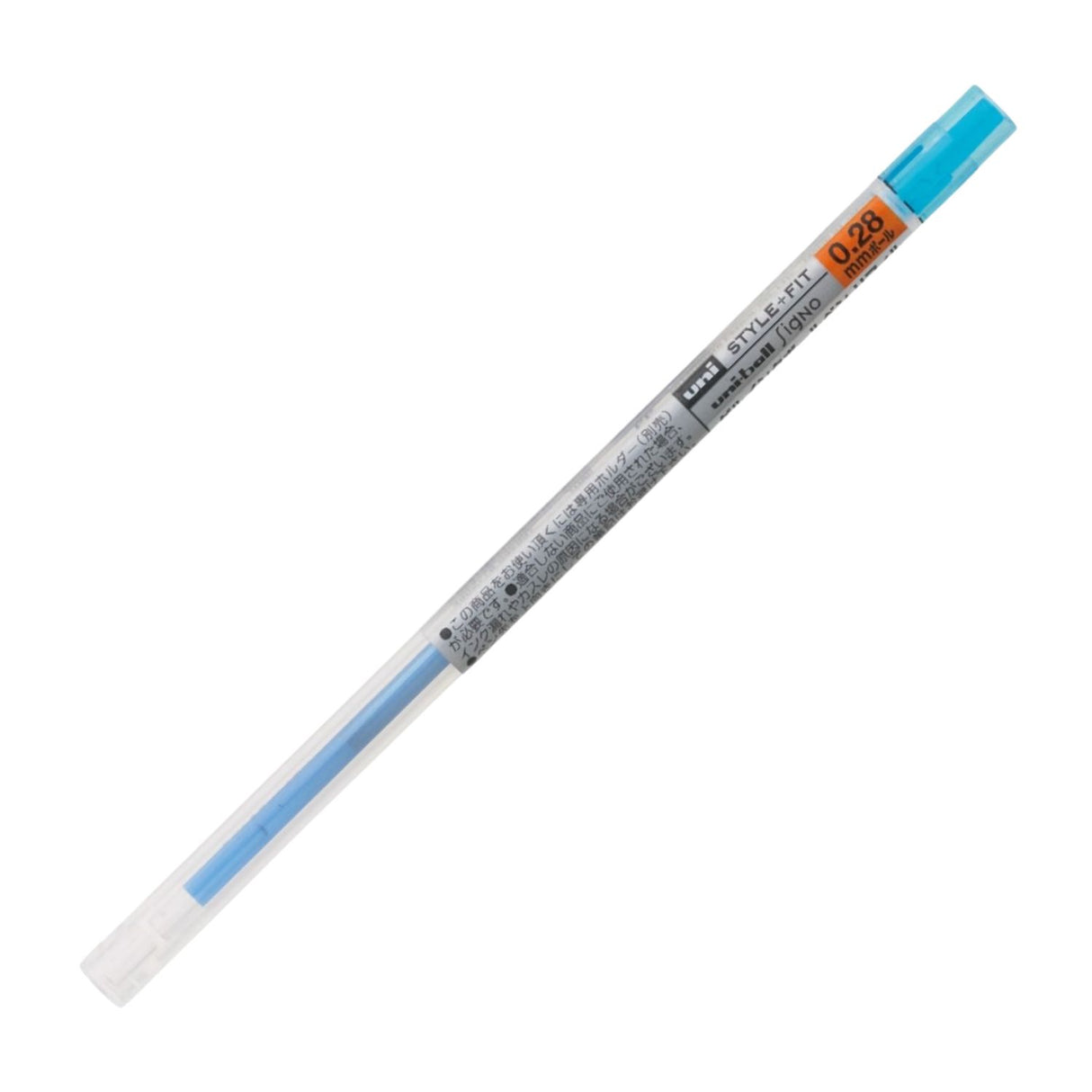 Uni Style Fit - Repuesto de Bolígrafo Gel Punta 0,28 mm