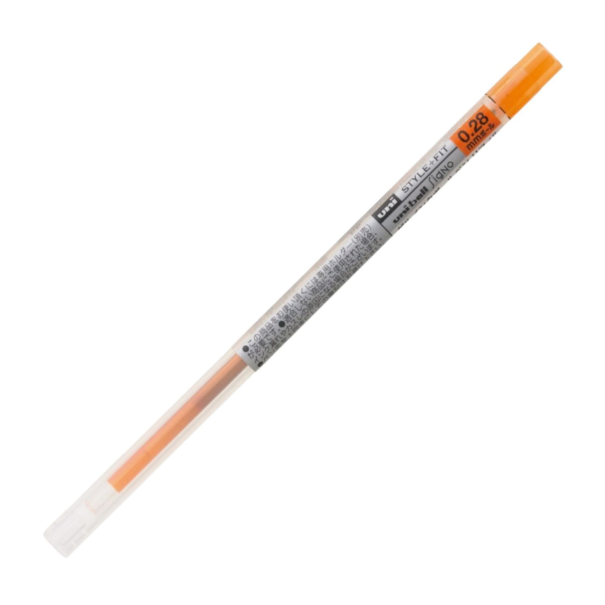 Uni Style Fit - Repuesto de Bolígrafo Gel Punta 0,28 mm