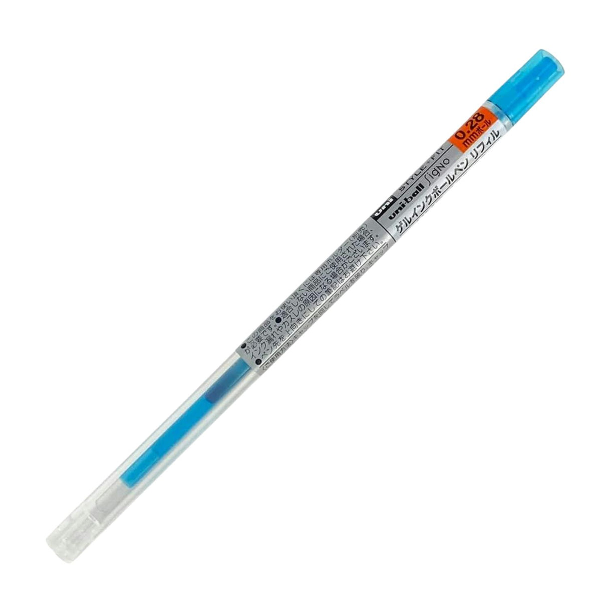 Uni Style Fit - Repuesto de Bolígrafo Gel Punta 0,28 mm