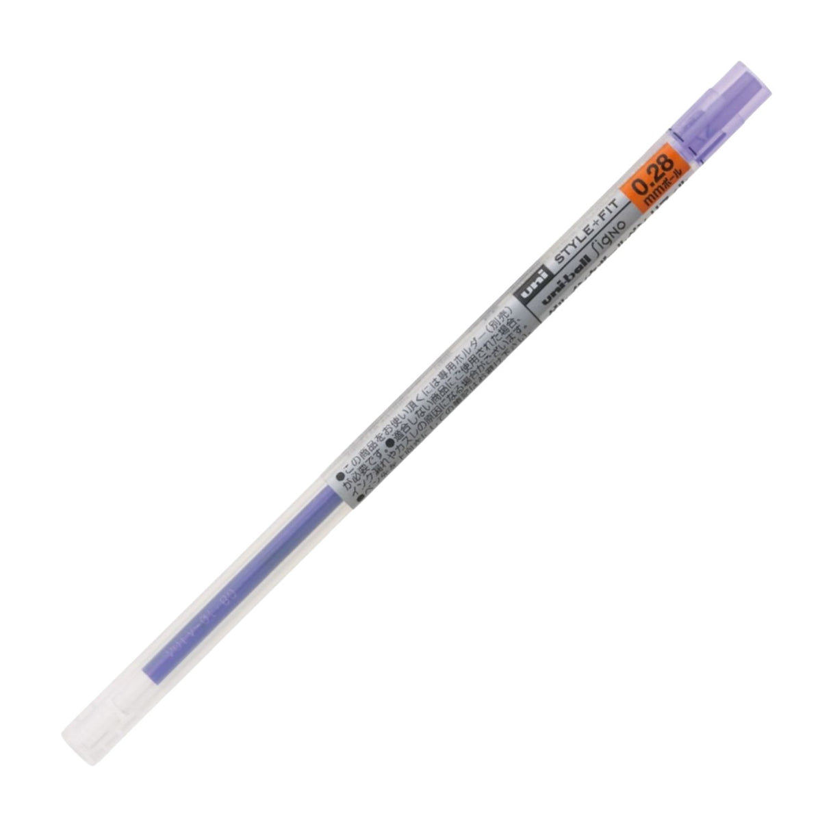 Uni Style Fit - Repuesto de Bolígrafo Gel Punta 0,28 mm