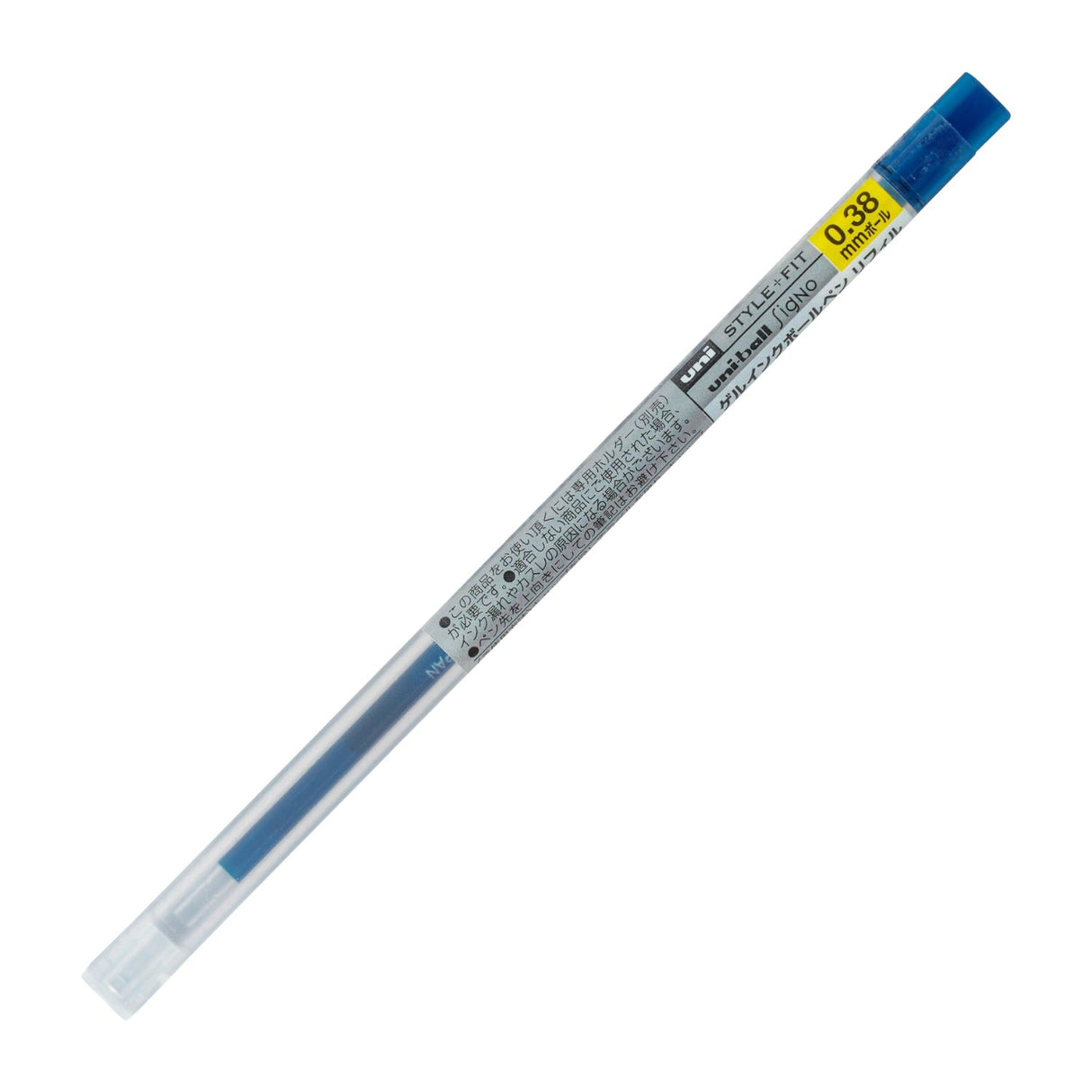 Uni Style Fit - Repuesto de Bolígrafo Gel Punta 0,38 mm