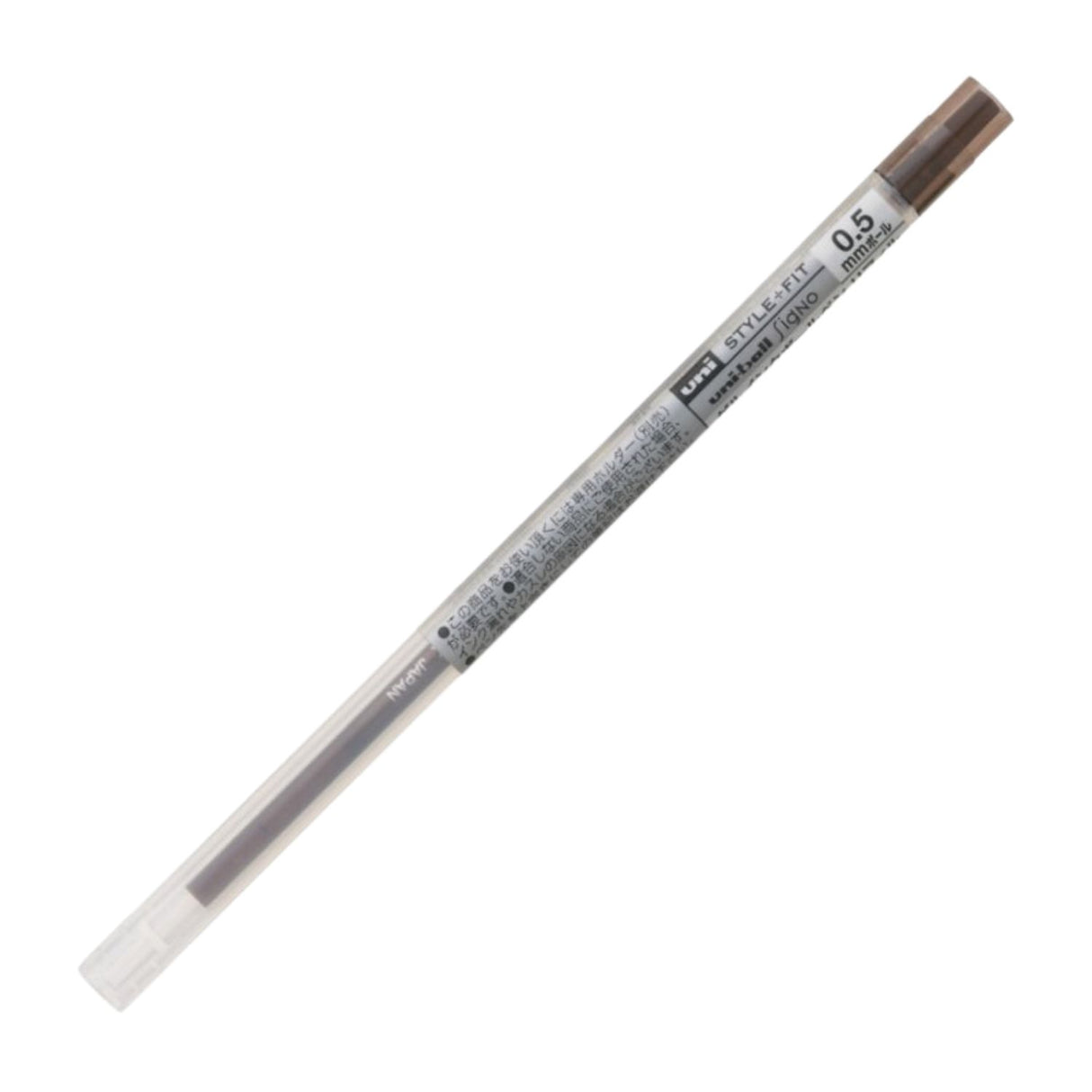Uni Style Fit - Repuesto de Bolígrafo Gel Punta 0,5 mm