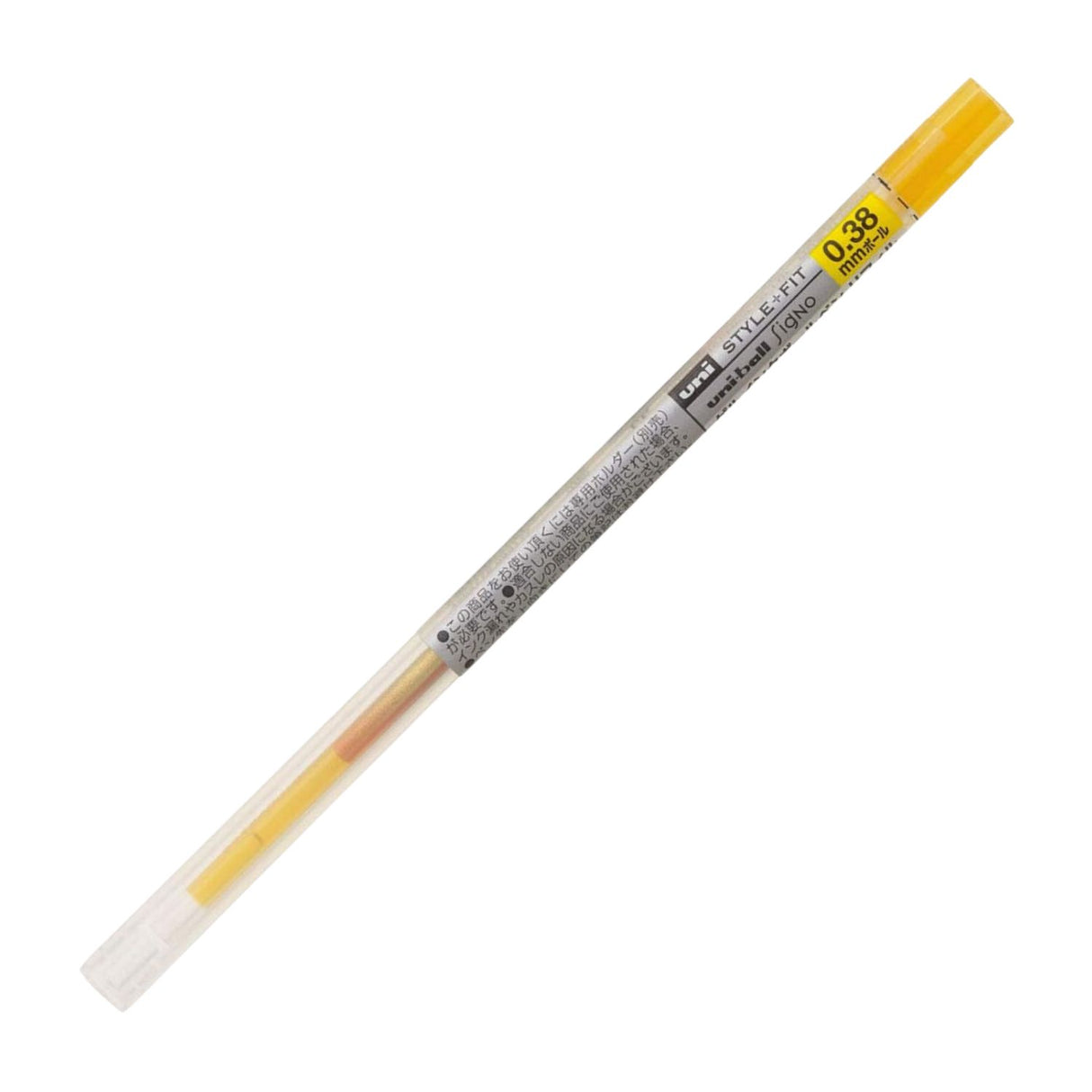 Uni Style Fit - Repuesto de Bolígrafo Gel Punta 0,38 mm