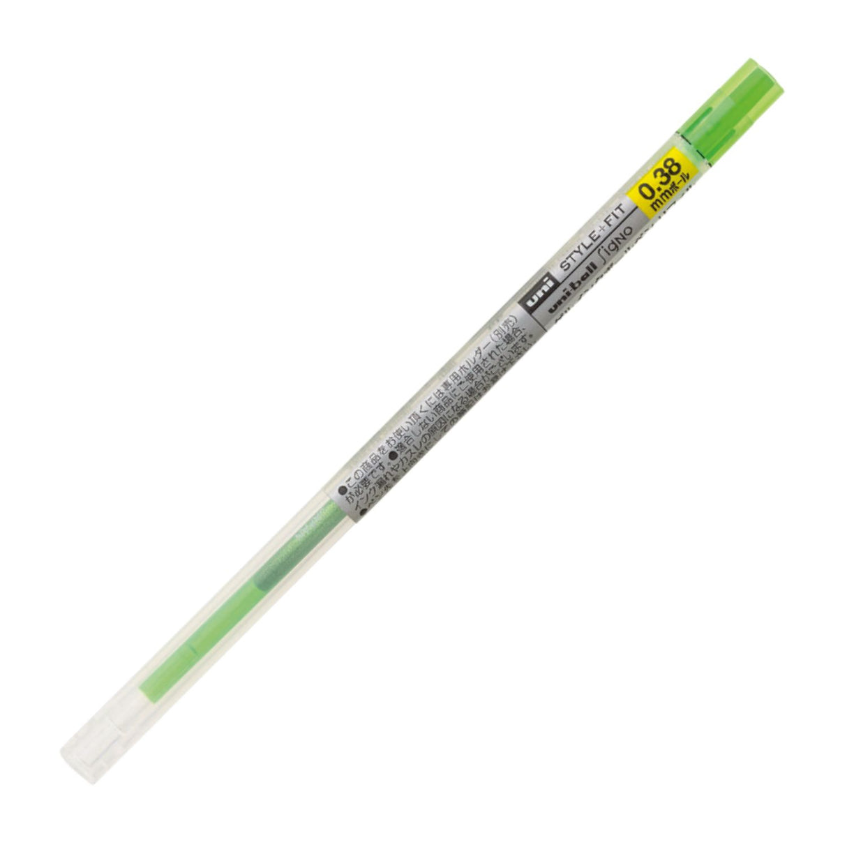Uni Style Fit - Repuesto de Bolígrafo Gel Punta 0,38 mm