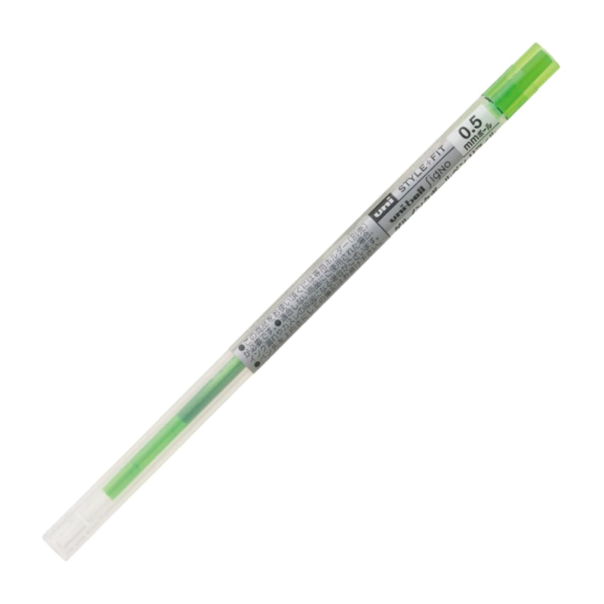 Uni Style Fit - Repuesto de Bolígrafo Gel Punta 0,5 mm