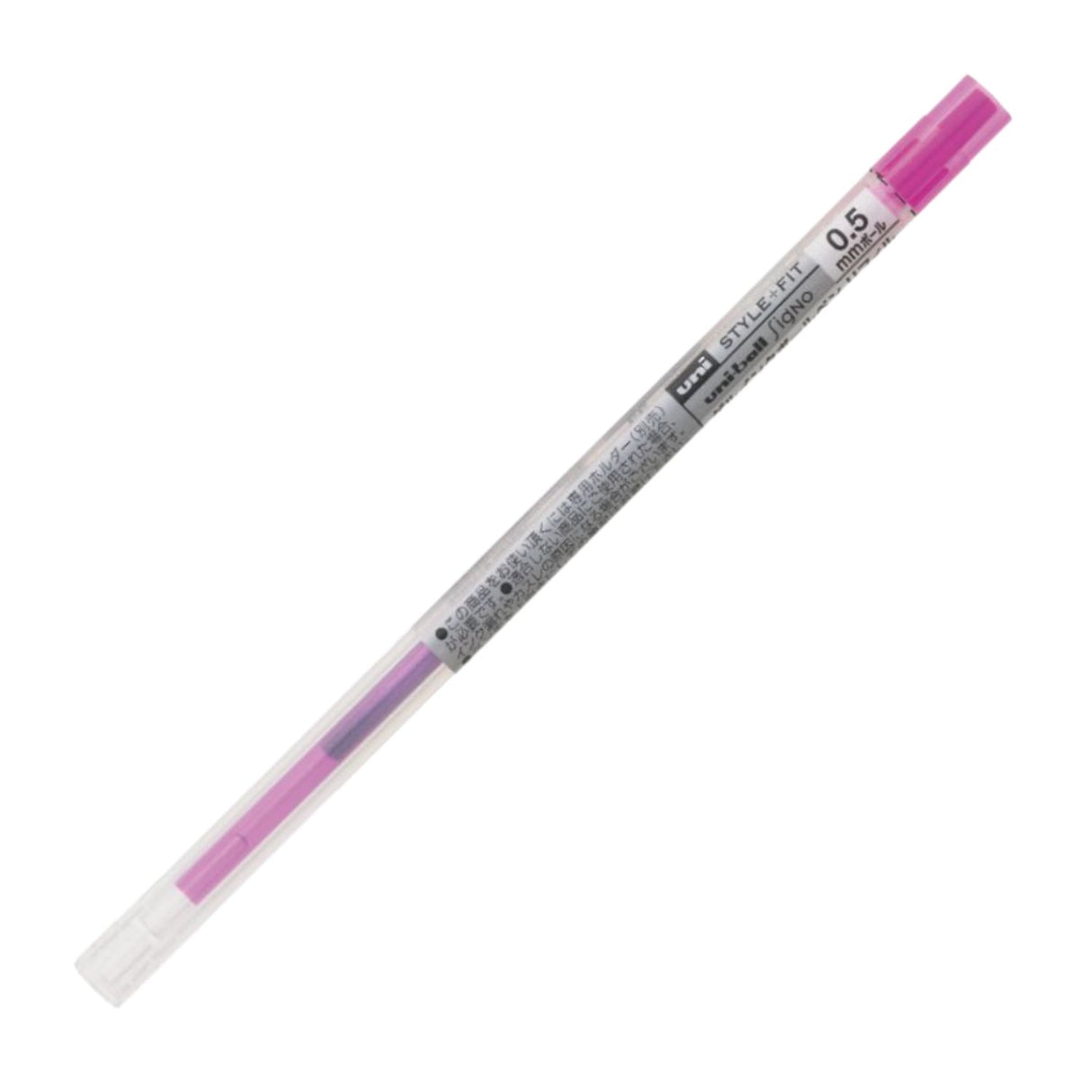 Uni Style Fit - Repuesto de Bolígrafo Gel Punta 0,5 mm