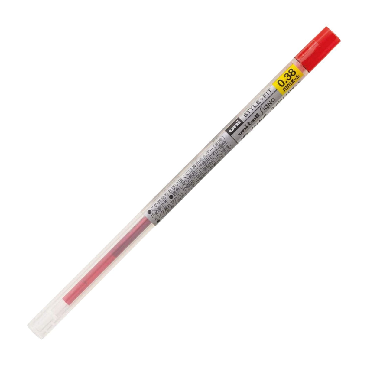 Uni Style Fit - Repuesto de Bolígrafo Gel Punta 0,38 mm