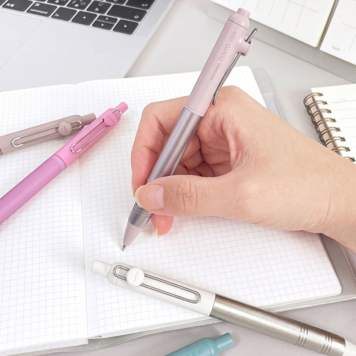 Uni Zento Flow - Bolígrafo Tinta a Base de Agua