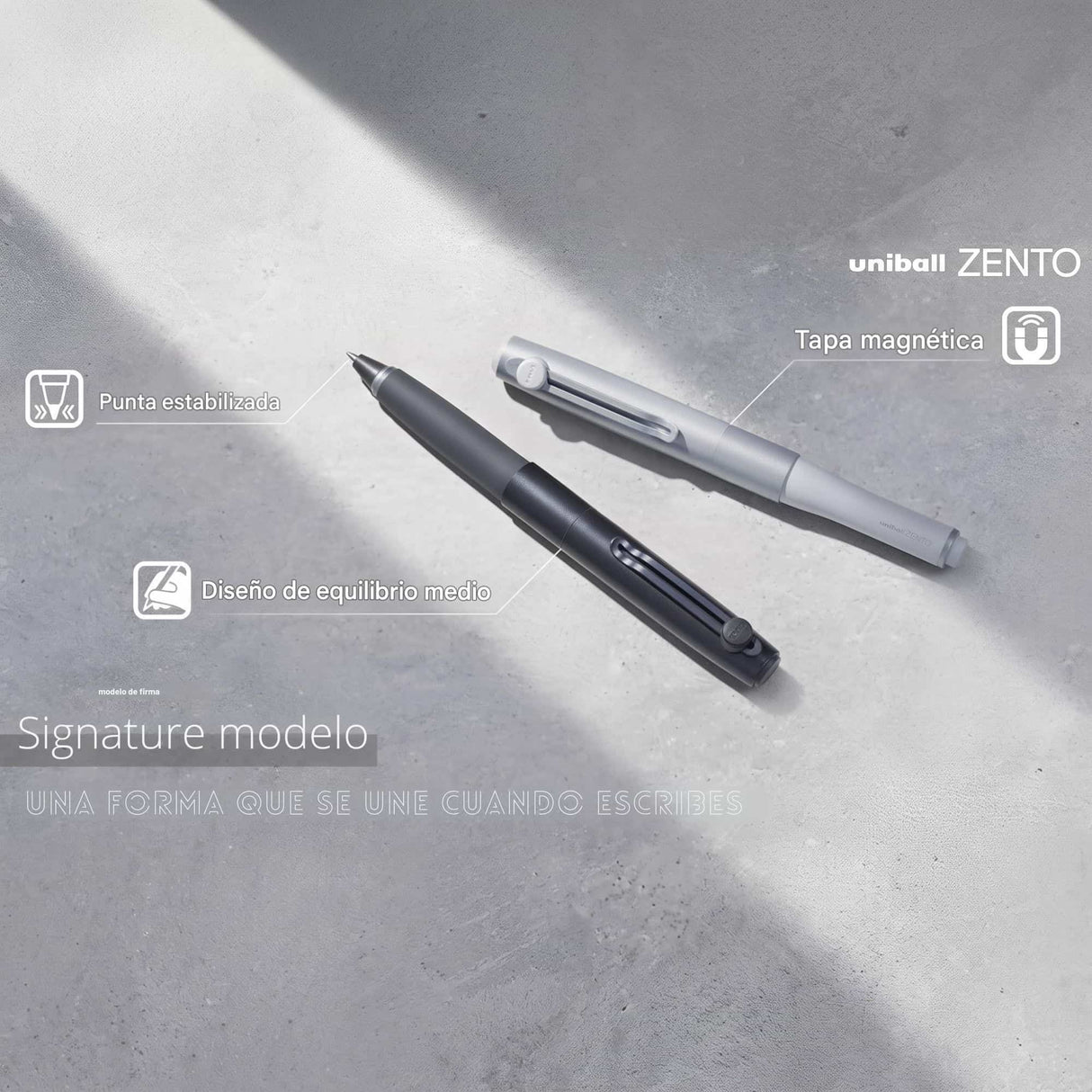 Uni Zento Signature - Bolígrafo Tinta a Base de Agua