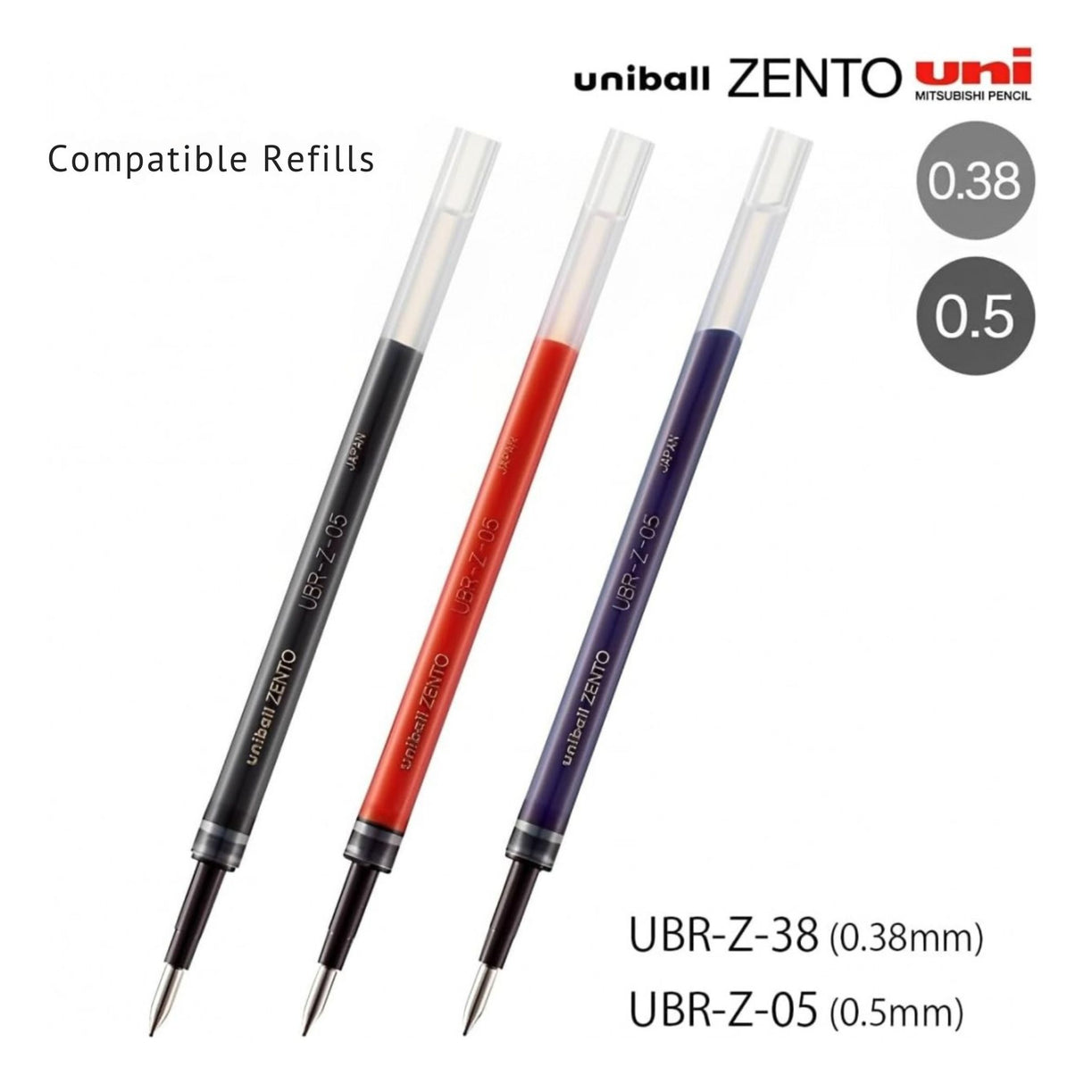 Uni Zento Signature - Bolígrafo Tinta a Base de Agua
