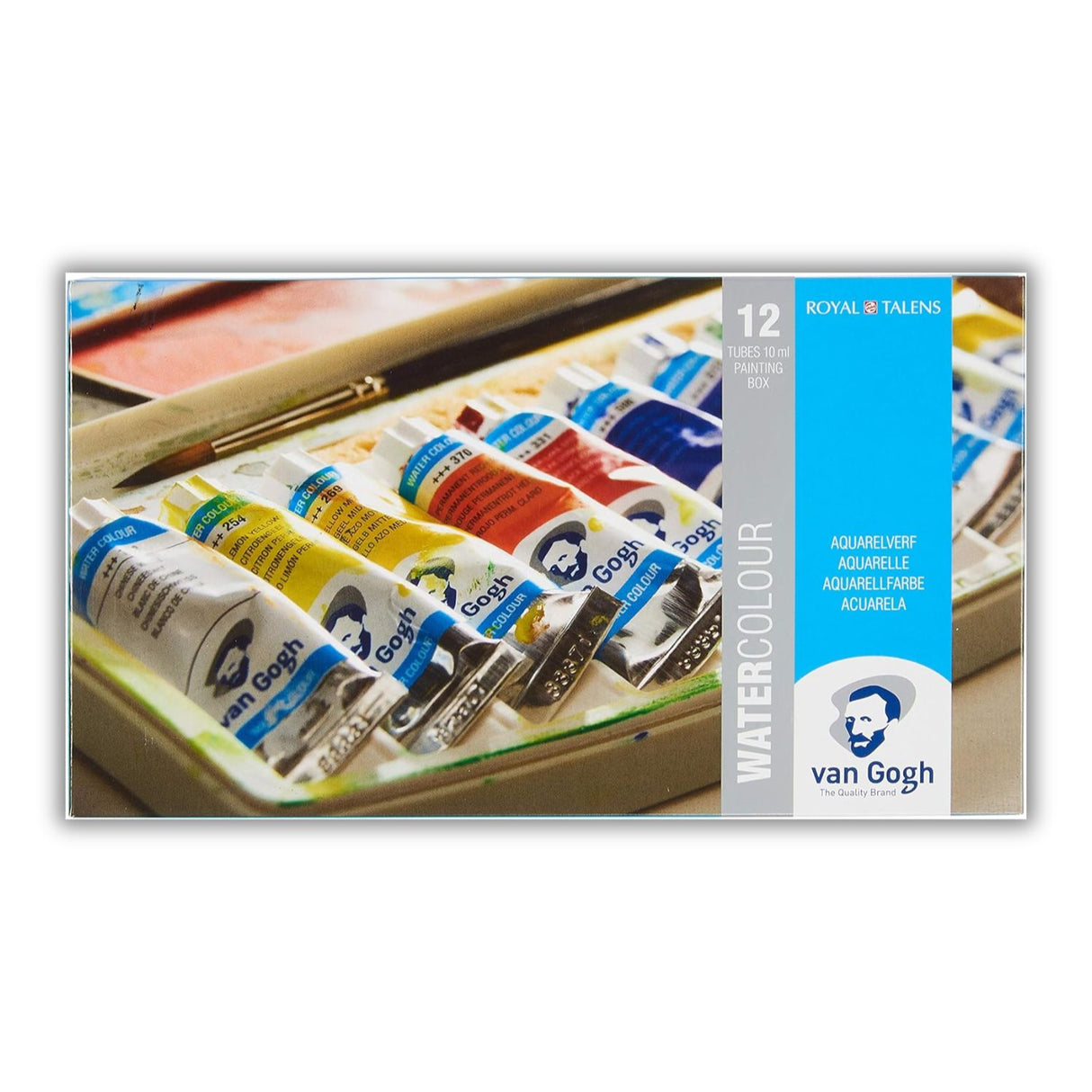 Van Gogh - Set 12 Acuarelas Colores Básicos Tubos 10 ml