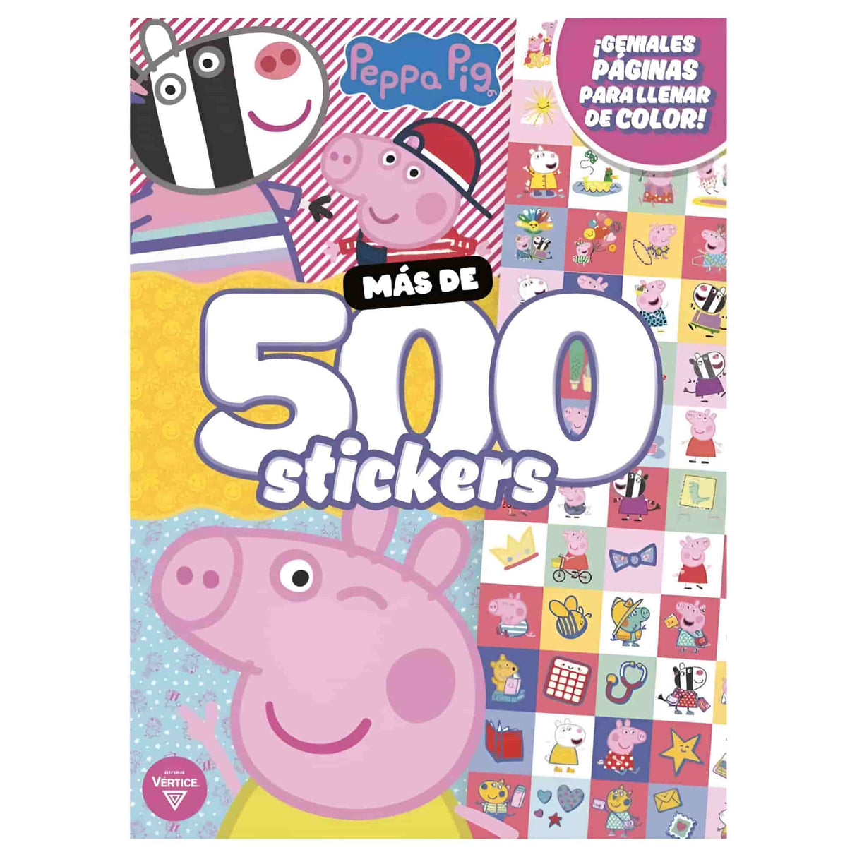 Vertice - Pack 500 Stickers y más Peppa Pig 2