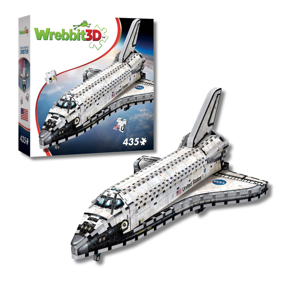Wrebbit - Puzzle 3D American Icons Space Shuttle-Orbiter