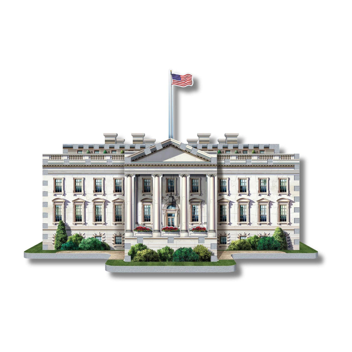 Wrebbit - Puzzle 3D American Icons The White House