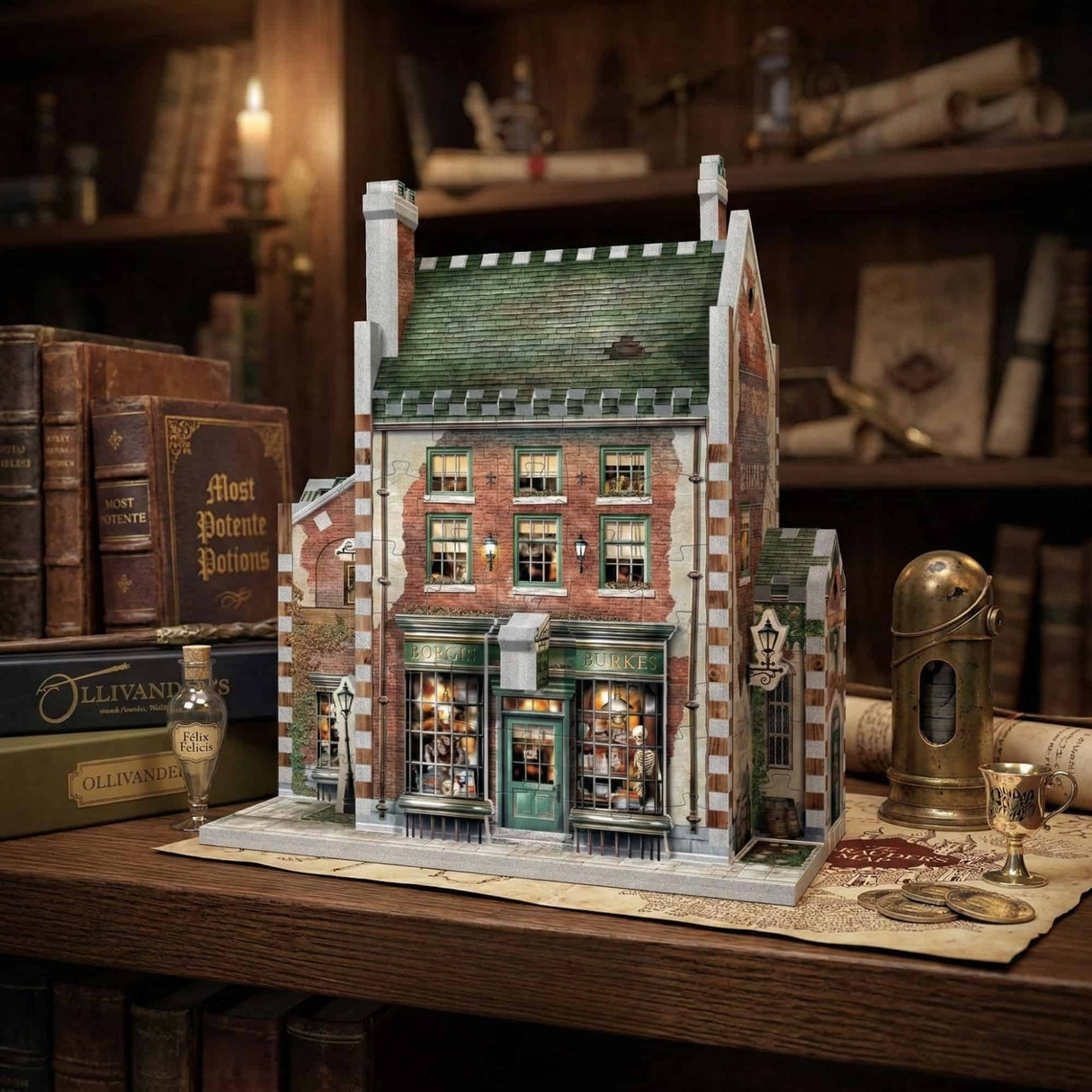 Wrebbit - Puzzle 3D Harry Potter Borgin And Burkes