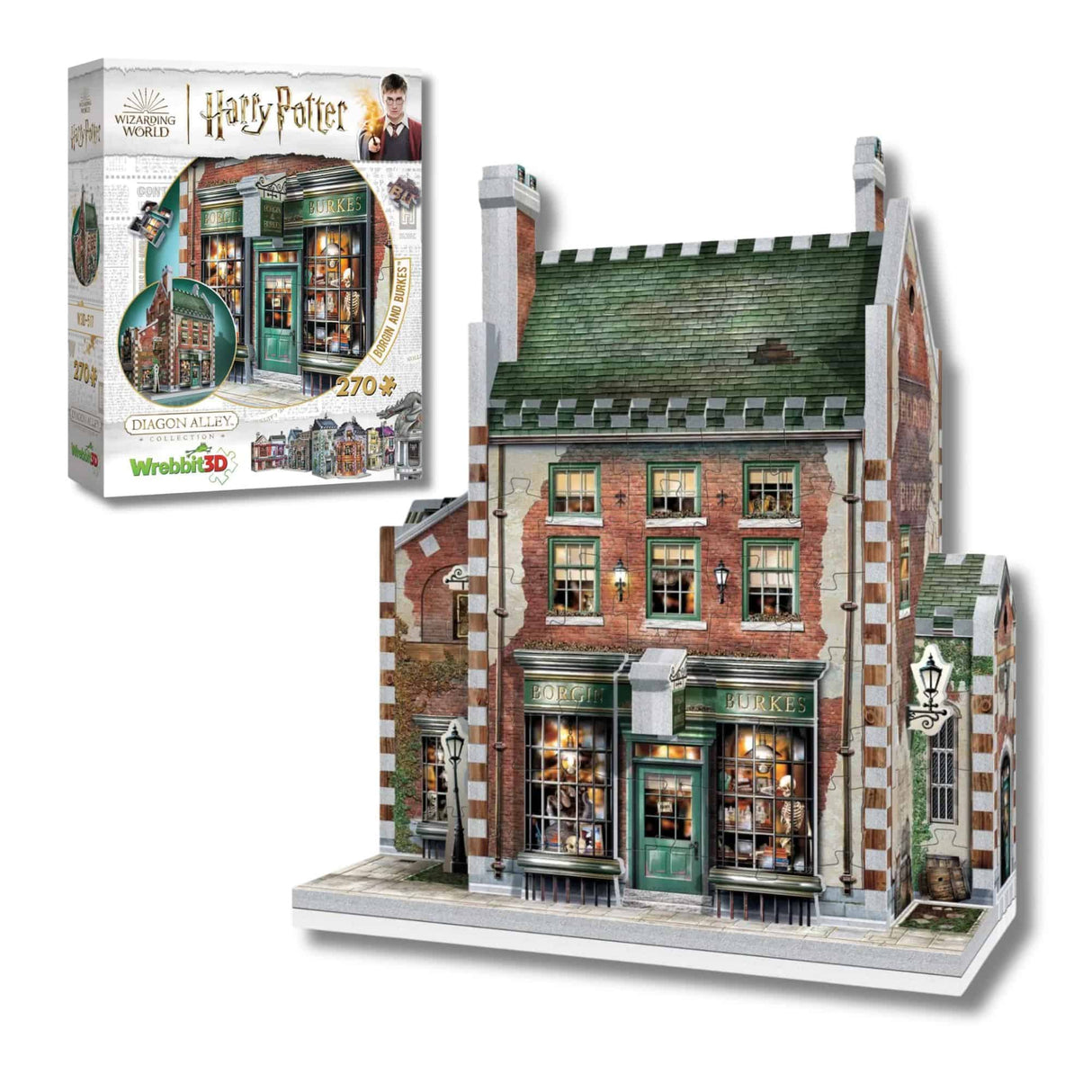 Wrebbit - Puzzle 3D Harry Potter Borgin And Burkes