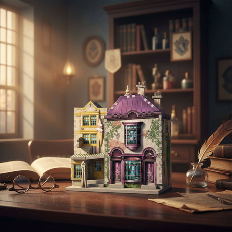 Wrebbit - Puzzle 3D Harry Potter Madam Malkin's & Florean Fortescue's Ice Cream