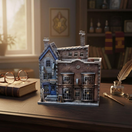 Wrebbit - Puzzle 3D Harry Potter Ollivander's Wand Shop & Scribbulus