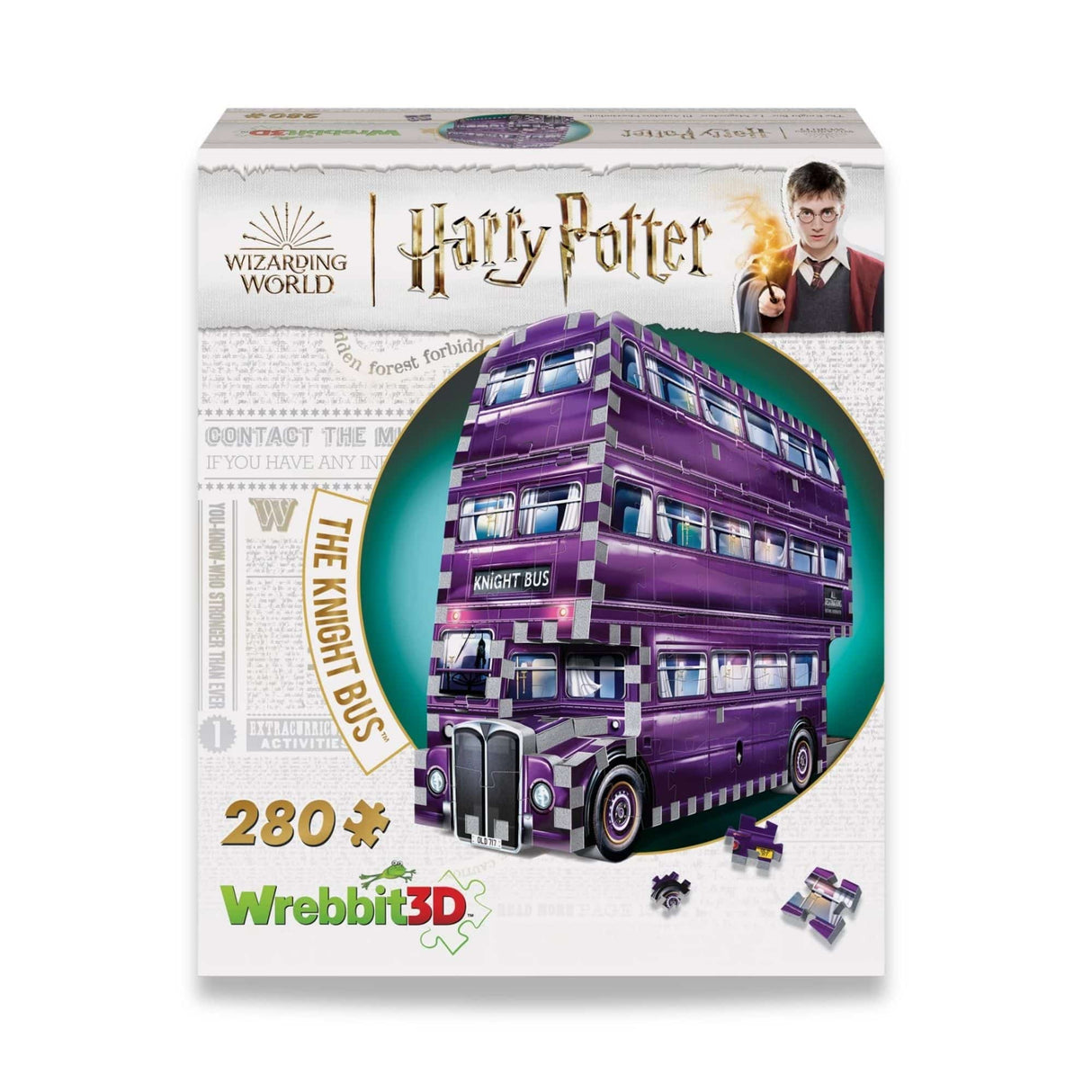 Wrebbit - Puzzle 3D Harry Potter The Knight Bus