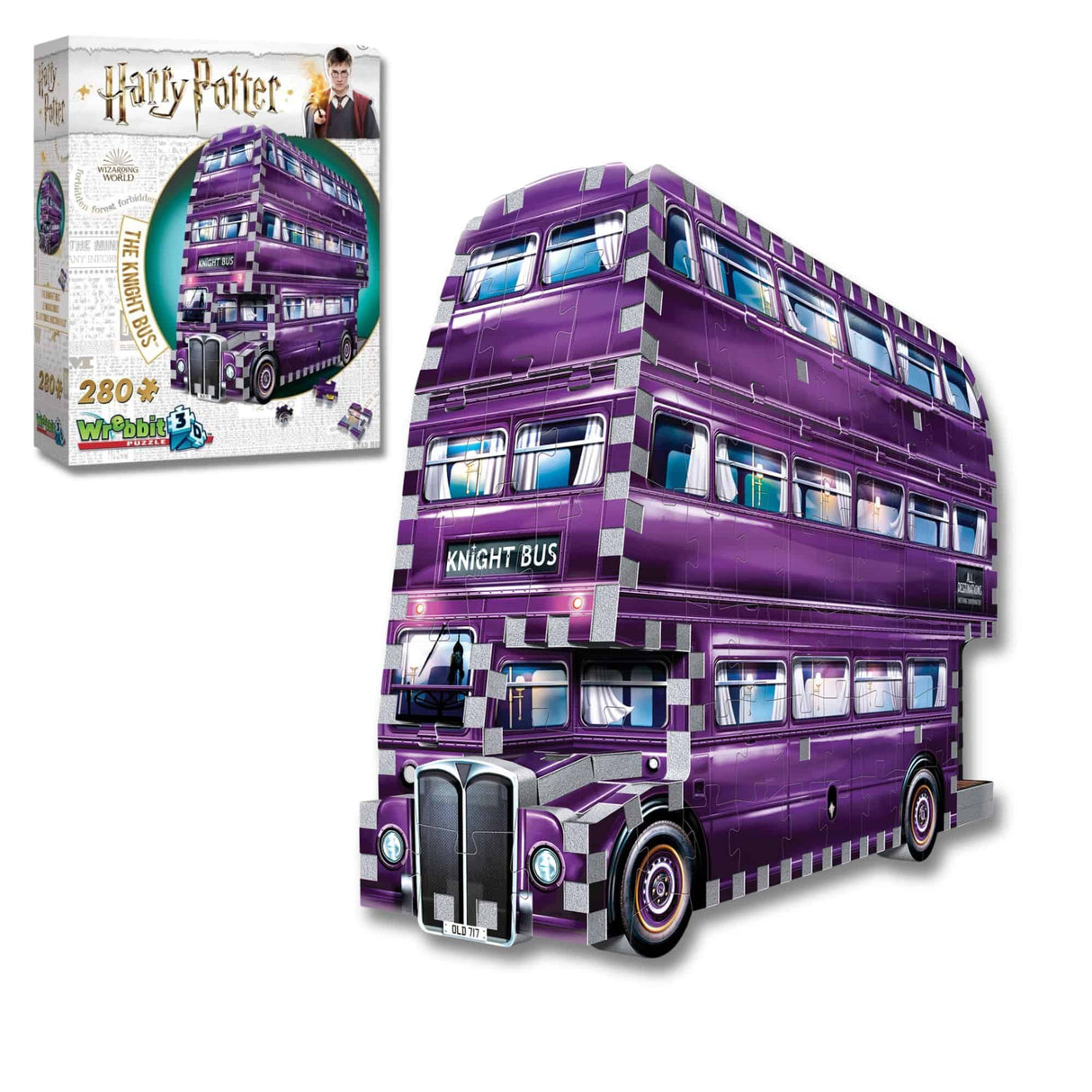 Wrebbit - Puzzle 3D Harry Potter The Knight Bus