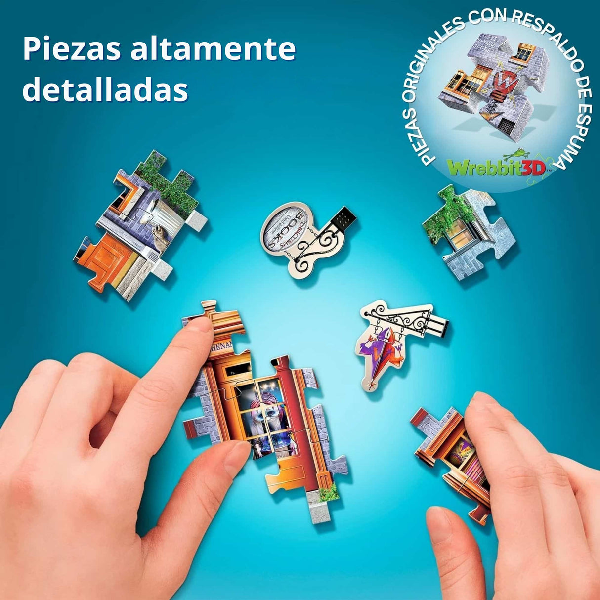 Wrebbit - Puzzle 3D Harry Potter Weasleys' Wizard Wheezes & Daily Prophet