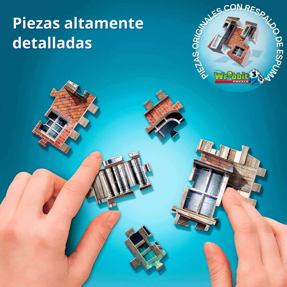 Wrebbit - Puzzle 3D Harry Potter Weasley Family Home