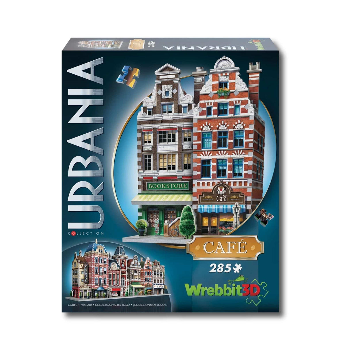 Wrebbit - Puzzle 3D Urbania Collection Café