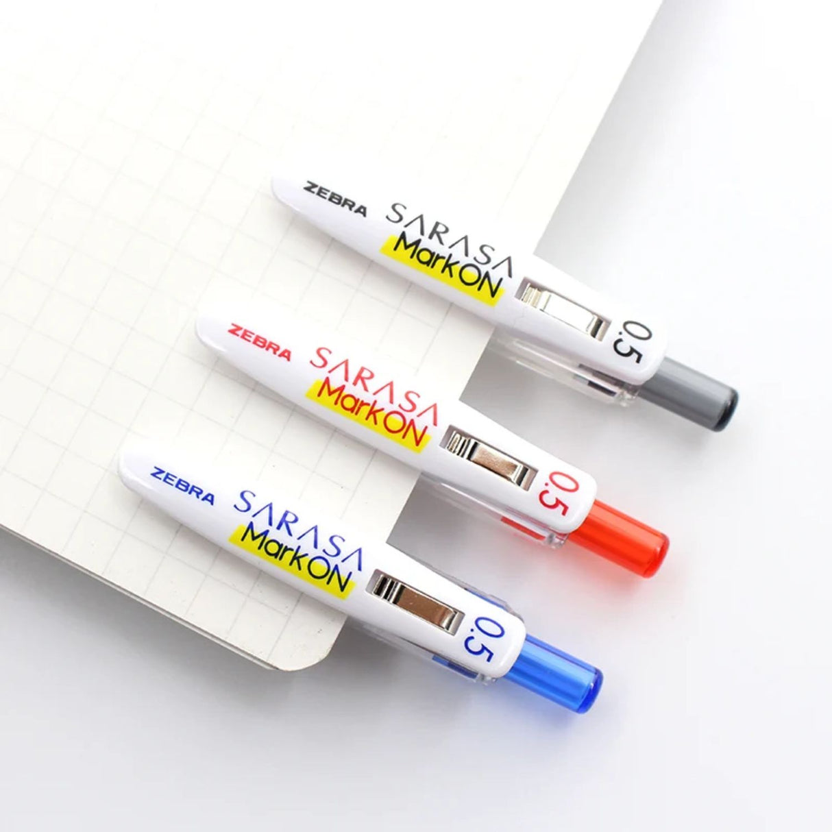 Zebra Sarasa Mark On - Lápiz Tinta Gel Punta Retráctil 0.5 mm
