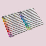 Zebra Mildliner Brush - Destacadores Doble Punta