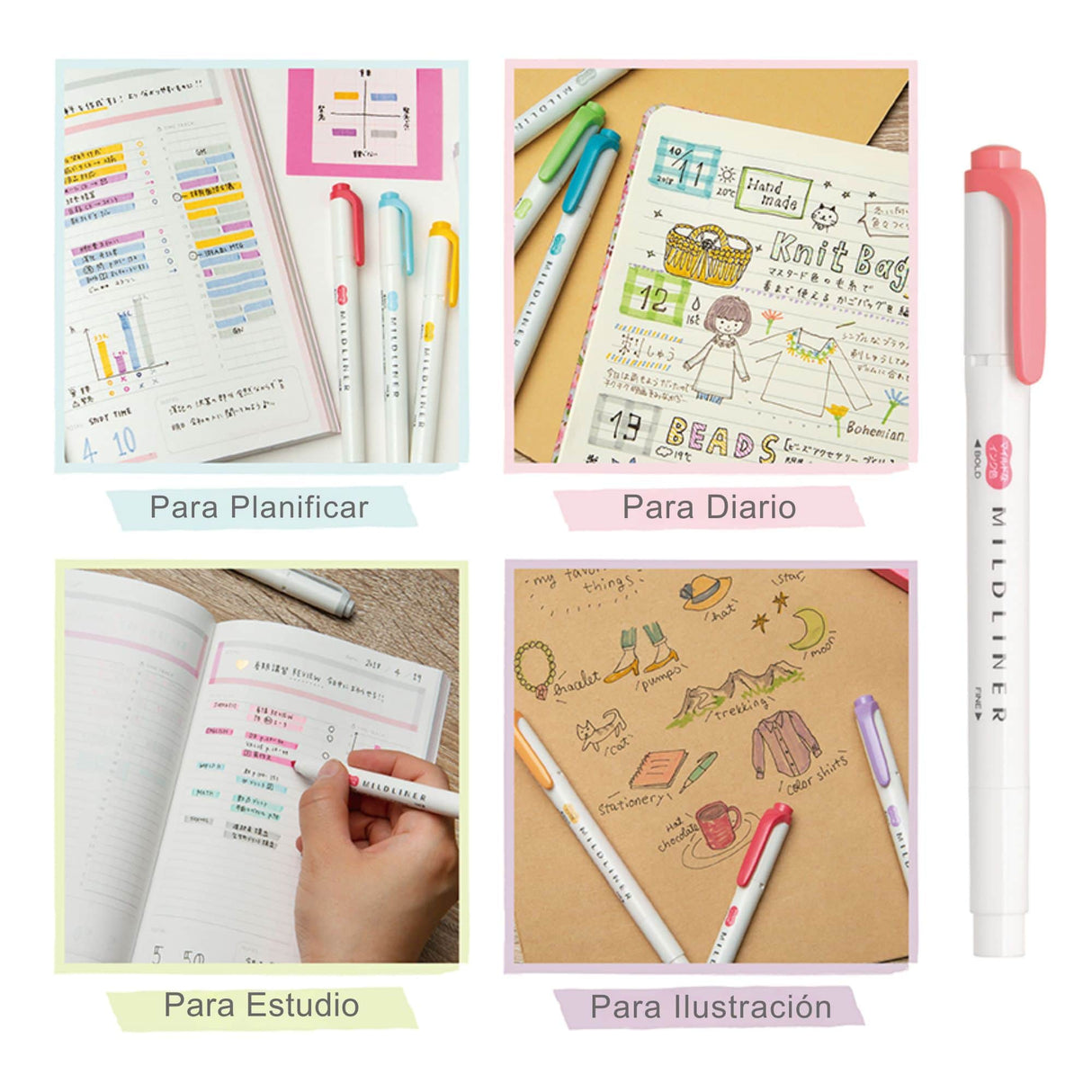 Zebra Mildliner - Destacadores Doble Punta