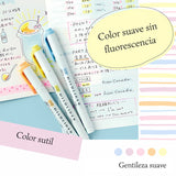 Zebra Mildliner - Set 5 Destacadores Soft Gentle Colors