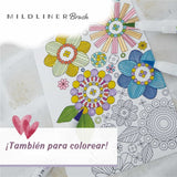 Zebra Mildliner Brush - Set 5 Destacadores Bright & Mild Colors