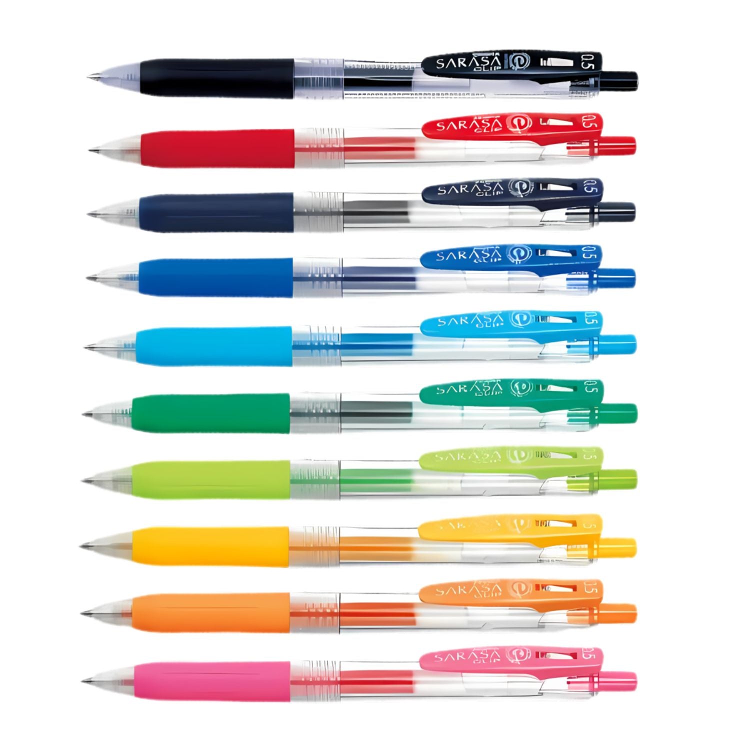 Lápices Tinta Gel Zebra Sarasa Clip Set 10 – Dibu Chile