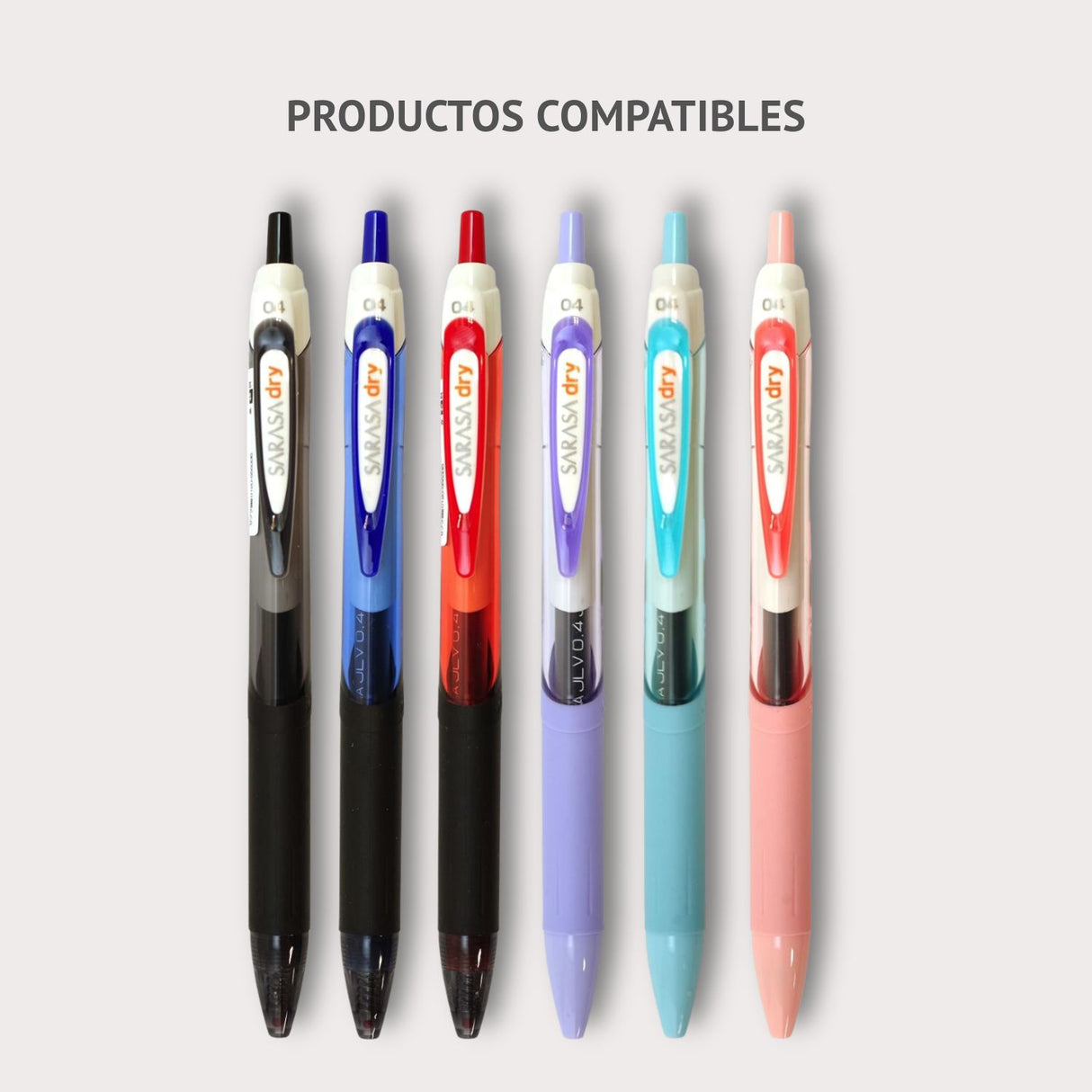 Zebra Sarasa Dry - Repuesto Lápiz Gel RJLV4 Punta 04