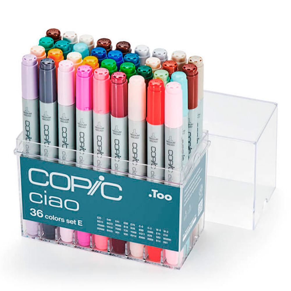 Copic Ciao - Set 36 Marcadores Color E